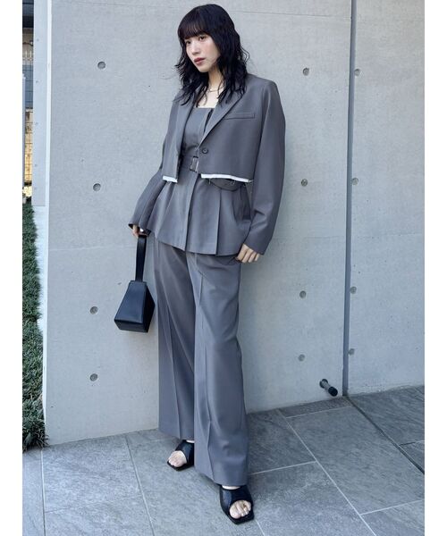 MURUA（ムルーア）の「メタリックパフミュール（パンプス・レディース・ブラック/シルバー・24.5/23.5）」の12枚目の写真