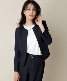 any SiS｜エニィスィスのノーカラージャケット通販 - ZOZOTOWN