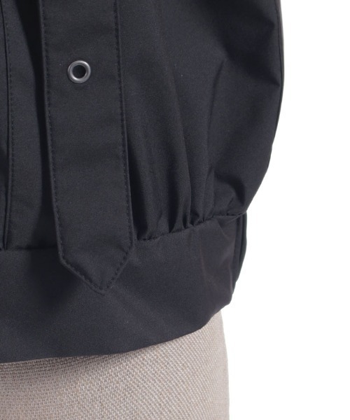 axes femme POETIQUE（アクシーズファムポエティック）の「ベルトデザインブルゾン（ブルゾン・レディース・ブラック/ホワイト・MEDIUM）」の18枚目の写真