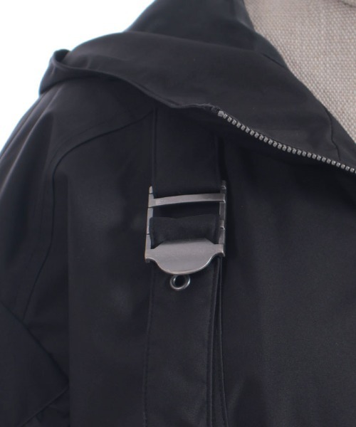 axes femme POETIQUE（アクシーズファムポエティック）の「ベルトデザインブルゾン（ブルゾン・レディース・ブラック/ホワイト・MEDIUM）」の21枚目の写真