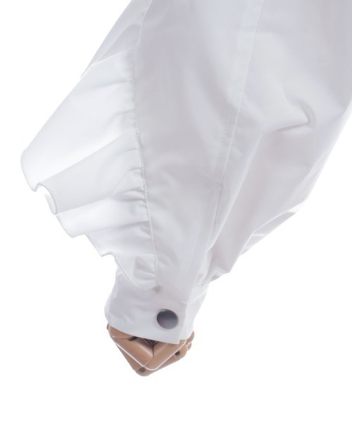 axes femme POETIQUE（アクシーズファムポエティック）の「ベルトデザインブルゾン（ブルゾン・レディース・ブラック/ホワイト・MEDIUM）」の4枚目の写真