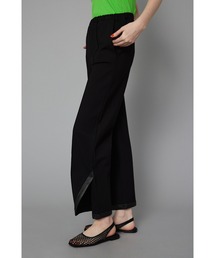 Ponte side slit pants　　ポンチサイドスリットパンツ