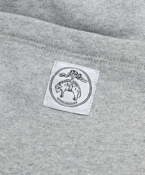 コットンフレンチテリー GFロゴラベル スウェットパンツ