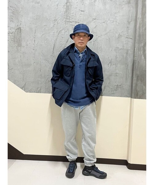 コットンフレンチテリー GFロゴラベル スウェットパンツ（スウェット