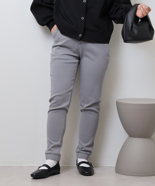 KRIFF MAYER（クリフメイヤー）の「KRIFF MAYER  Much stretchable jogger pants / むちゃのびジョガーパンツ unisex（チノパンツ・メンズ・グレー/ブラック/ベージュ/ネイビー/カーキ・S/M/L/XL）」の16枚目の写真