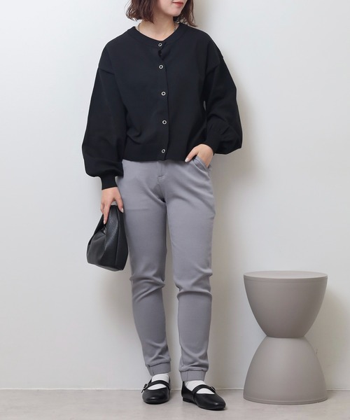 KRIFF MAYER（クリフメイヤー）の「KRIFF MAYER  Much stretchable jogger pants / むちゃのびジョガーパンツ unisex（チノパンツ・メンズ・グレー/ブラック/ベージュ/ネイビー/カーキ・S/M/L/XL）」の18枚目の写真