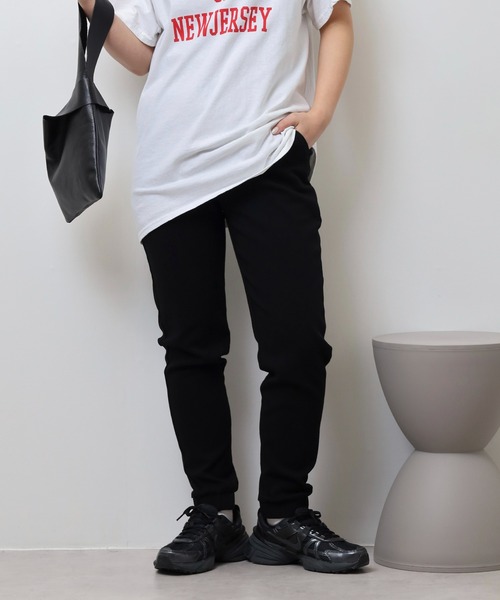 KRIFF MAYER（クリフメイヤー）の「KRIFF MAYER  Much stretchable jogger pants / むちゃのびジョガーパンツ unisex（チノパンツ・メンズ・グレー/ブラック/ベージュ/ネイビー/カーキ・S/M/L/XL）」の6枚目の写真