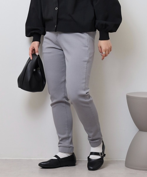 KRIFF MAYER（クリフメイヤー）の「KRIFF MAYER  Much stretchable jogger pants / むちゃのびジョガーパンツ unisex（チノパンツ・メンズ・グレー/ブラック/ベージュ/ネイビー/カーキ・S/M/L/XL）」の7枚目の写真