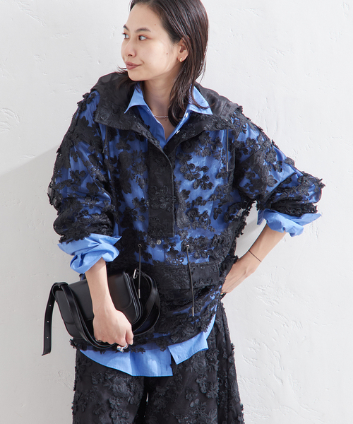 LAYAS】 LACE JQD FOODIE（その他アウター）｜LAYAS（レイヤーズ）の