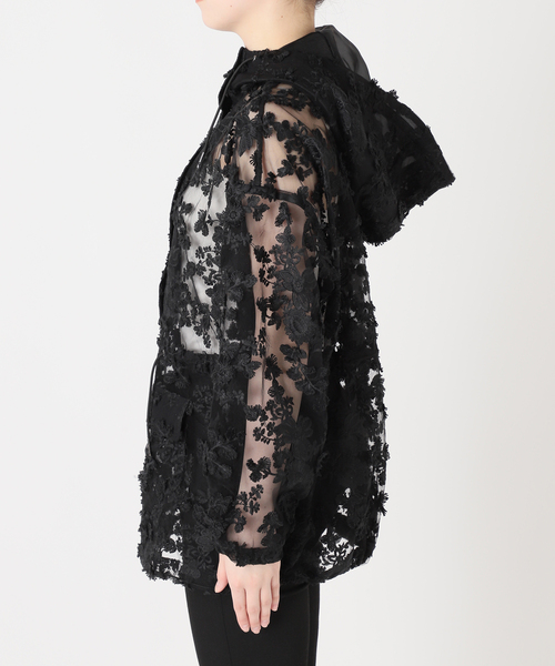 LAYAS レースジャガードフーディ LAYAS】 LACE JQD FOODIE | ジャーナルスタンダード(JOURNAL STANDARD