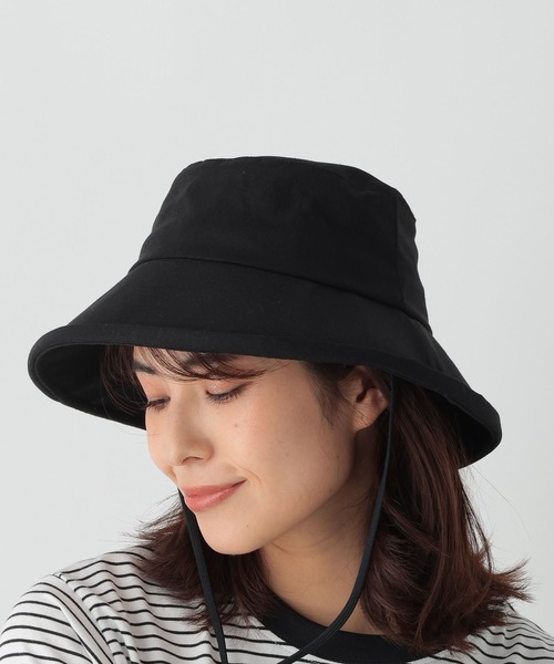 FOUND GOOD(ファウンドグッド)の「アラエルヒモツキハット(ハット・レディース・ネイビー/ブラック/アイボリー/グレー系2・FREE)」の2枚目の写真