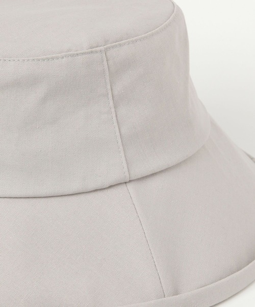 FOUND GOOD(ファウンドグッド)の「アラエルヒモツキハット(ハット・レディース・ネイビー/ブラック/アイボリー/グレー系2・FREE)」の20枚目の写真