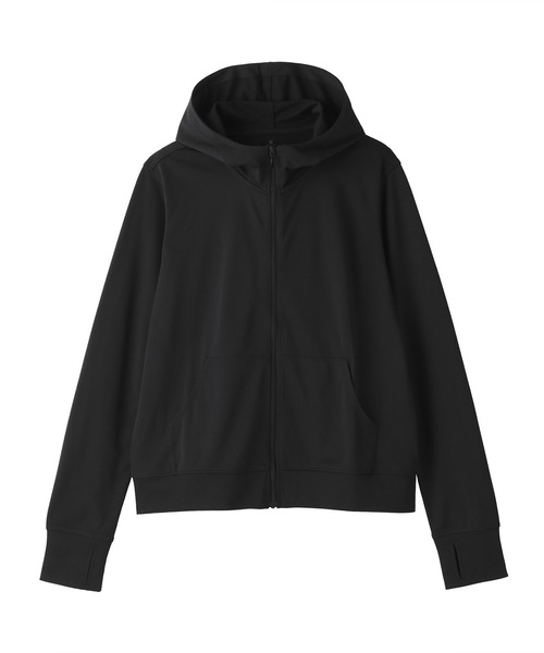 無印良品（ムジルシリョウヒン）の「婦人　ＵＶカット乾きやすいフルジップパーカ（パーカー・レディース・ピンク/スモーキーグリーン系/ブラック/グレー系/オフホワイト・XL/L/M/S）」の20枚目の写真