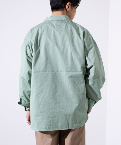 ARMY TWILL（アーミーツイル）の「【ARMY TWILL/アーミーツイル】Light Twill Utility Shirt（シャツ/ブラウス・メンズ・ブラック/グリーン/ブルー・M/L/S）」の22枚目の写真