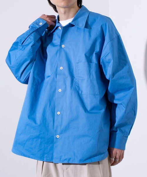 ARMY TWILL（アーミーツイル）の「【ARMY TWILL/アーミーツイル】Light Twill Utility Shirt（シャツ/ブラウス・メンズ・ブラック/グリーン/ブルー・M/L/S）」の8枚目の写真