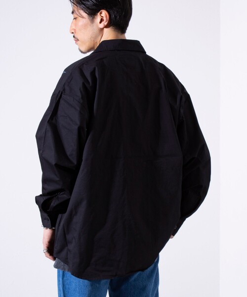 ARMY TWILL（アーミーツイル）の「【ARMY TWILL/アーミーツイル】Light Twill Utility Shirt（シャツ/ブラウス・メンズ・ブラック/グリーン/ブルー・M/L/S）」の10枚目の写真