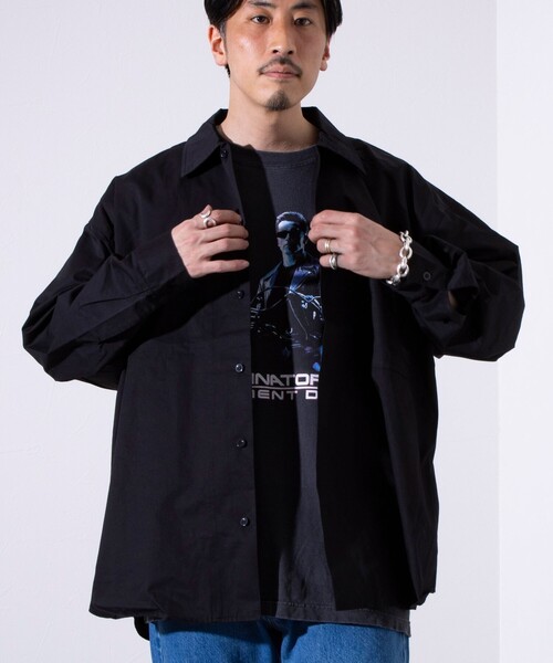 ARMY TWILL（アーミーツイル）の「【ARMY TWILL/アーミーツイル】Light Twill Utility Shirt（シャツ/ブラウス・メンズ・ブラック/グリーン/ブルー・M/L/S）」の12枚目の写真