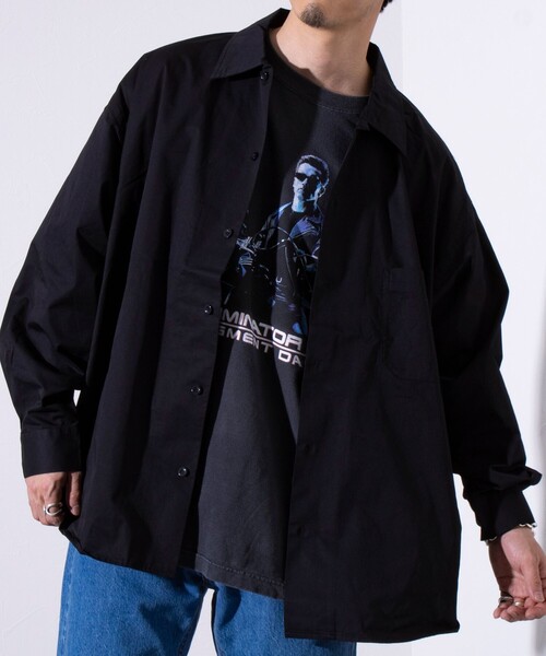 ARMY TWILL（アーミーツイル）の「【ARMY TWILL/アーミーツイル】Light Twill Utility Shirt（シャツ/ブラウス・メンズ・ブラック/グリーン/ブルー・M/L/S）」の19枚目の写真