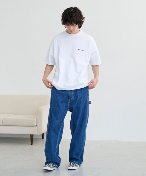 coen(コーエン)の「ガーデンポケットTシャツ(Tシャツ/カットソー・メンズ・オリーブ/オフホワイト/ダークグレー・M/XL/L)」の7枚目の写真