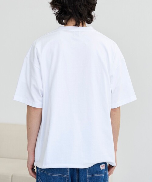 coen(コーエン)の「ガーデンポケットTシャツ(Tシャツ/カットソー・メンズ・オリーブ/オフホワイト/ダークグレー・M/XL/L)」の22枚目の写真