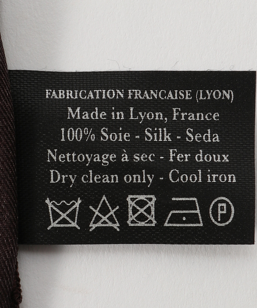 EDIT. FOR LULU（エディットフォールル）の「【A PIECE OF CHIC/ア・ピース・オブ・シック】silk skirf challenge（バンダナ/スカーフ・レディース・ブラウン・FREE）」の7枚目の写真