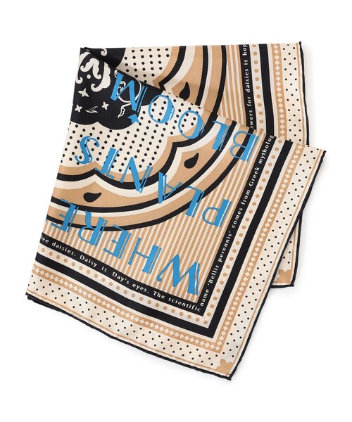 manipuri（マニプリ）の「manipuri デイジースカーフ（マフラー・レディース・オレンジ系その他/ブルー系その他/ベージュ系その他・FREE）」の2枚目の写真