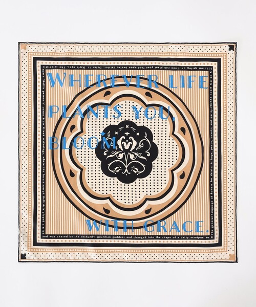 manipuri（マニプリ）の「manipuri デイジースカーフ（マフラー・レディース・オレンジ系その他/ブルー系その他/ベージュ系その他・FREE）」の6枚目の写真