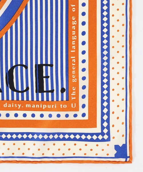 manipuri（マニプリ）の「manipuri デイジースカーフ（マフラー・レディース・オレンジ系その他/ブルー系その他/ベージュ系その他・FREE）」の8枚目の写真