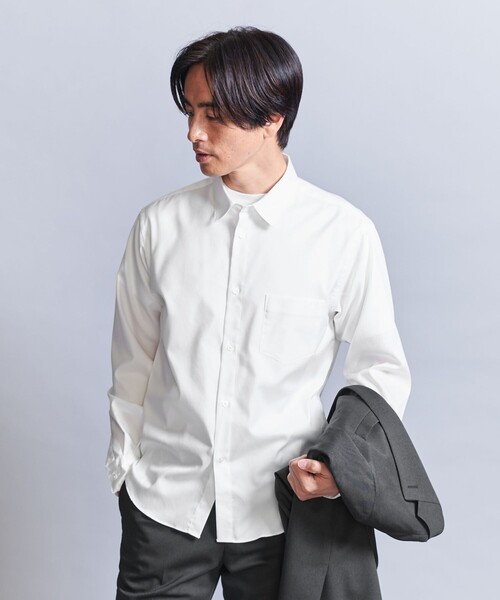 UNITED ARROWS 半袖シャツ ホワイト UNITED ARROWS 半袖シャツ ホワイト - メルカリ