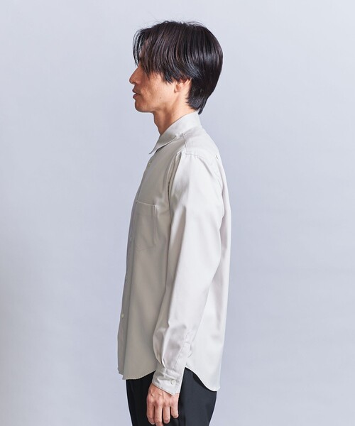 BEAUTY&YOUTH UNITED ARROWS(ビューティーアンドユースユナイテッドアローズ)の「クリア オックスフォード レギュラー シャツ(シャツ/ブラウス・メンズ・ダークグレー/ナチュラル/ネイビー/ホワイト・S/M/L/XL/XS)」の12枚目の写真