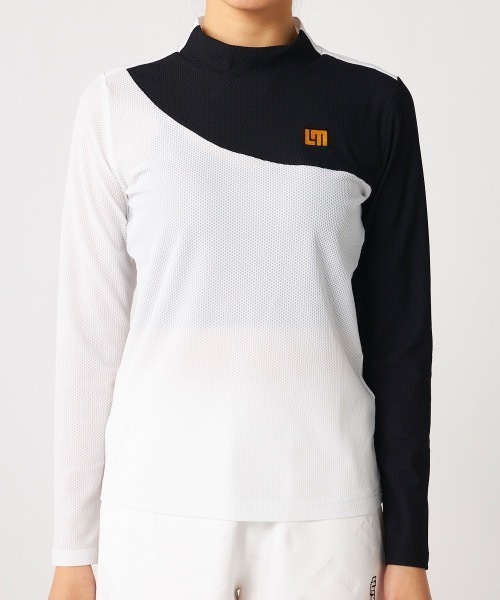 Loudmouth/ラウドマウス】レディースモックネック長袖シャツ ゴルフ