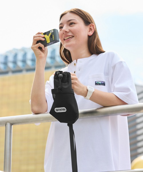 OUTDOOR PRODUCTS】別注 アウトドア プロダクツ メッシュ ドローコード