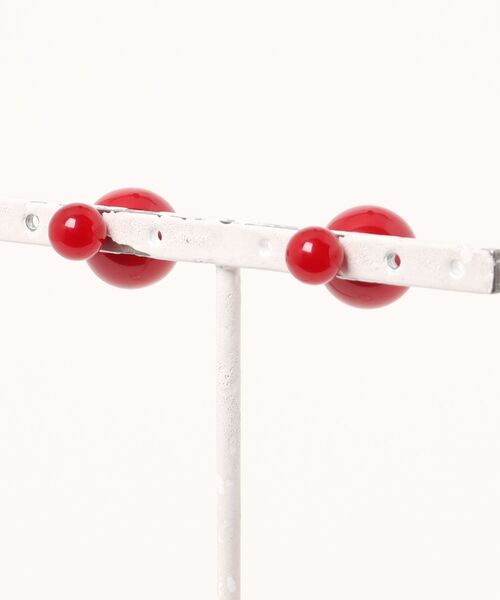 LUGG NAGG（ラグナグ）の「【LUGG NAGG/ラグナグ】キャンディーポップカラー ダブルキャッチピアス（ピアス（両耳用）・レディース・ライトグリーン/ホワイト/グリーン/ブルー/ゴールド/ブラック/レッド/ピンクベージュ・FREE）」の14枚目の写真