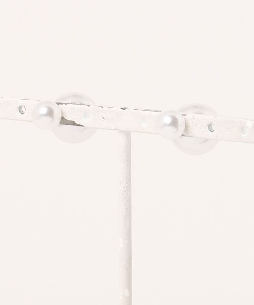 LUGG NAGG（ラグナグ）の「【LUGG NAGG/ラグナグ】キャンディーポップカラー ダブルキャッチピアス（ピアス（両耳用）・レディース・ライトグリーン/ホワイト/グリーン/ブルー/ゴールド/ブラック/レッド/ピンクベージュ・FREE）」の17枚目の写真