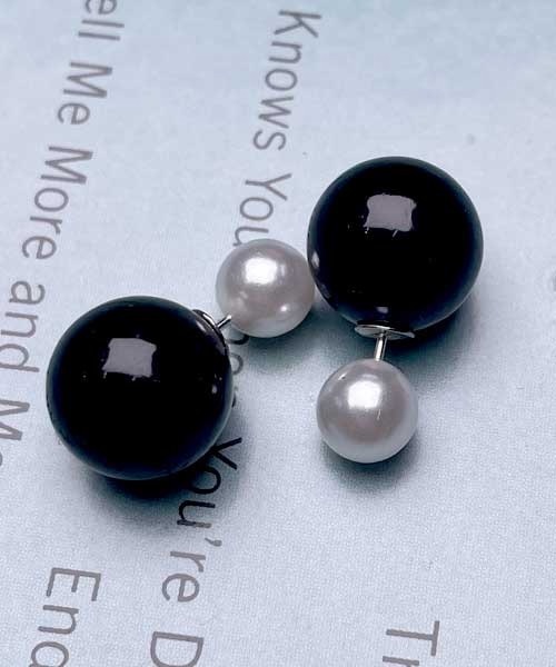 LUGG NAGG（ラグナグ）の「【LUGG NAGG/ラグナグ】キャンディーポップカラー ダブルキャッチピアス（ピアス（両耳用）・レディース・ライトグリーン/ホワイト/グリーン/ブルー/ゴールド/ブラック/レッド/ピンクベージュ・FREE）」の22枚目の写真