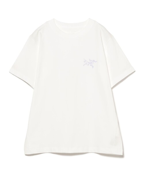 ARC'TERYX(アークテリクス)の「ARC'TERYX / リトルバード クルー ショートスリーブ ウィメンズ(Tシャツ/カットソー・レディース・ブラック/ホワイト・SMALL/MEDIUM)」の2枚目の写真