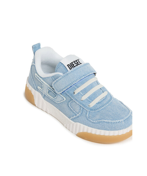 DIESEL■ディーゼル ロゴ 加工あり コットン スニーカー DIESEL KIDS スニーカー DIESEL(ディーゼル)Kids ＆ Junior