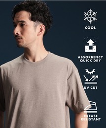 THE SHOP TK （ザ ショップ ティーケー ）の「PERFECTEE/パーフェクティー　【接触冷感/吸水速乾/UVカット/防シワ】（Tシャツ/カットソー・メンズ）」