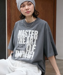 BARK MANHATTAN（バークマンハッタン）の「【BARK MANHATTAN】ヴィンテージライクデザイン オーバーサイズラグラン半袖Tシャツ（Tシャツ/カットソー）」