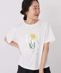 TOLIGHT×le.coeur blancハクプリントTシャツ