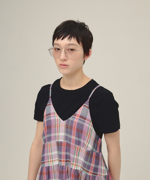 セール】【eL】Made In India Madras Check One-piece/319955