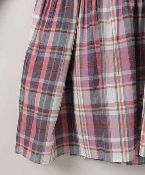 【eL】Made In India Madras Check One-piece eL】Made In India Madras Check One-piece/319955