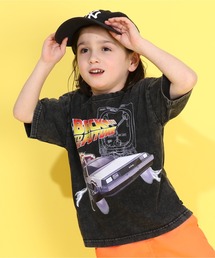 BABYDOLL | 【綿100％】 親子お揃い バック・トゥ・ザ・フューチャー グラフィックTシャツ 0368K(Tシャツ/カットソー)