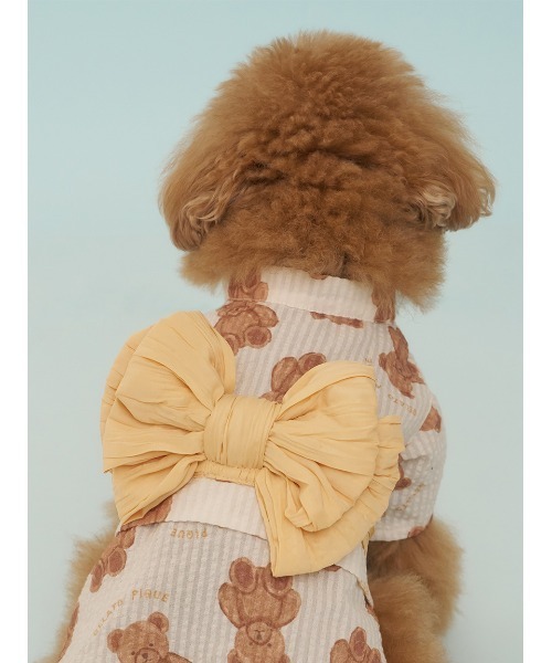 gelato pique(ジェラートピケ)の「【CAT&DOG】浴衣(ペットウェア・レディース・ベージュ/オフホワイト/ピンク/ブルー・SMALL/MEDIUM/LARGE)」の8枚目の写真