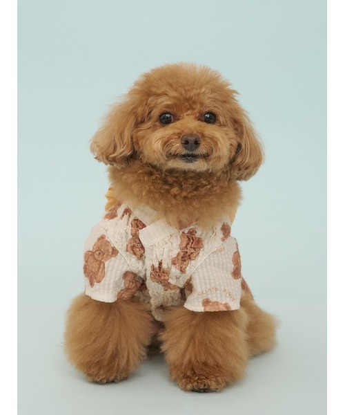 gelato pique(ジェラートピケ)の「【CAT&DOG】浴衣(ペットウェア・レディース・ベージュ/オフホワイト/ピンク/ブルー・SMALL/MEDIUM/LARGE)」の9枚目の写真