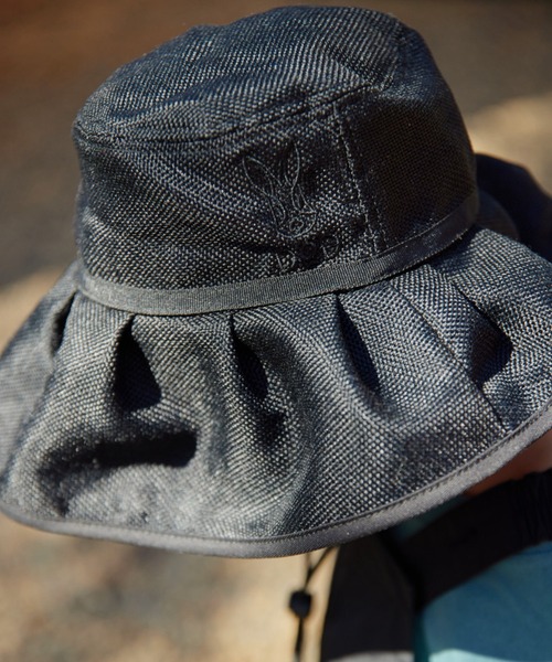 DOD(ディーオーディー)の「【DOD別注】タタメルンダーハット / キッズ(ハット・キッズ・ブラック/ベージュ・ONE SIZE)」の14枚目の写真