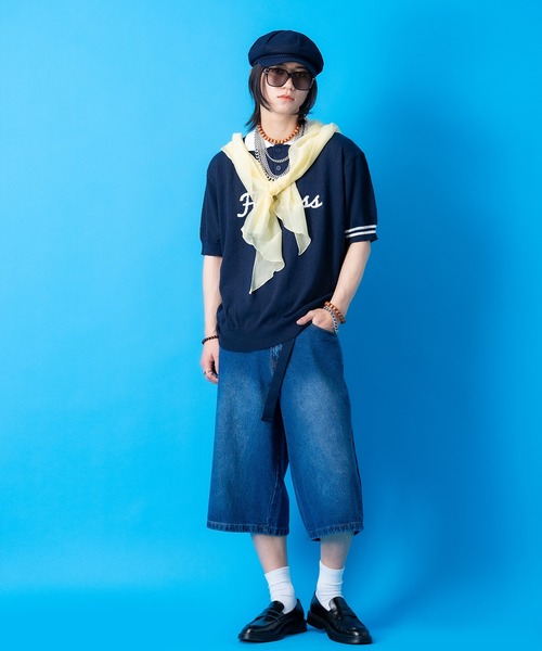 a.p.o.v.(エーピーオービー)の「a.p.o.v. フロントロゴ&アシンメトリー2ラインツートーンパイルニットポロシャツ(ポロシャツ・メンズ・アイボリー系2/アイボリー系1/グリーン/ネイビー・ONESIZE)」の19枚目の写真
