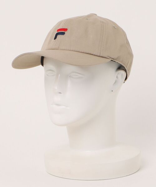 FILA（フィラ）の「FILA/フィラ キャップ OC TWILL CAP 251013613（キャップ・メンズ・ホワイト/ブラック/ベージュ・FREE）」の8枚目の写真