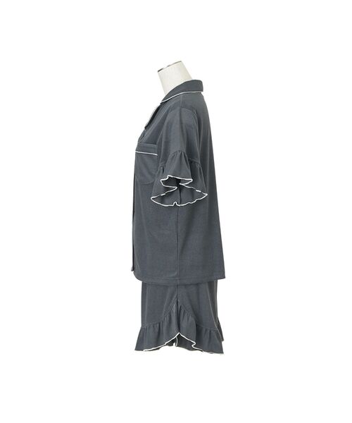 Francfranc（フランフラン）の「キシリトール加工 パイルパジャマ ダークグレー（ルームウェア/パジャマ・レディース・ダークグレー・FREE）」の6枚目の写真