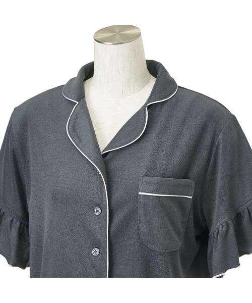 Francfranc（フランフラン）の「キシリトール加工 パイルパジャマ ダークグレー（ルームウェア/パジャマ・レディース・ダークグレー・FREE）」の8枚目の写真